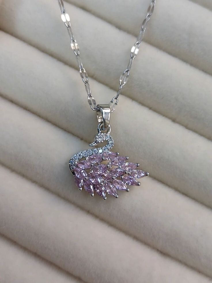 Swan necklace