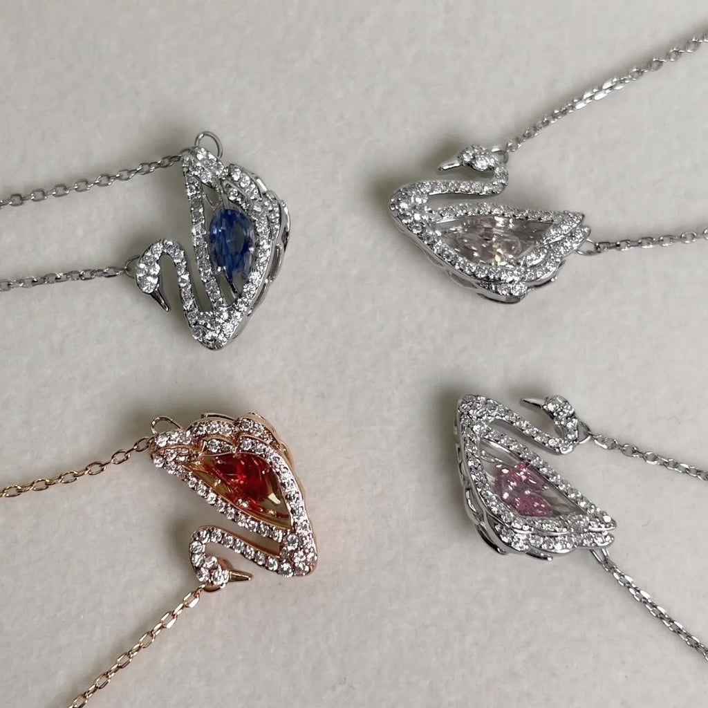 Swan necklace